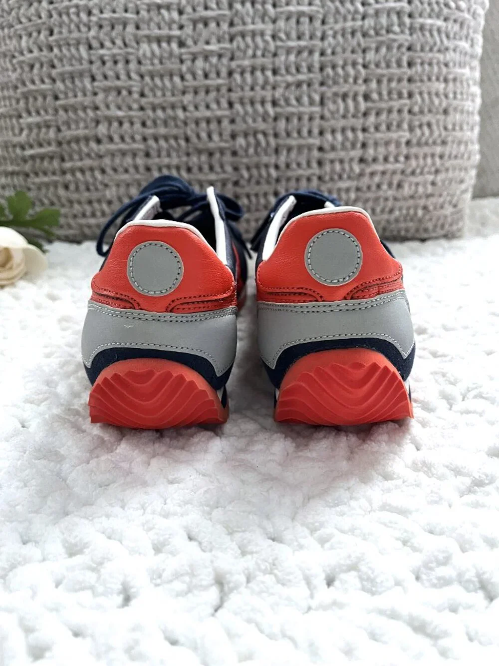 Onitsuka Tiger Serrano by Asics Sneakers (Blue/Orange) 2Y